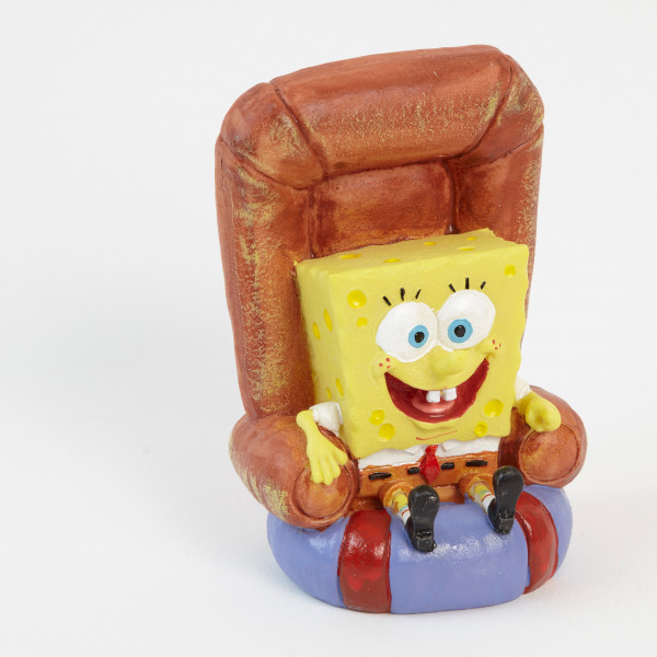 SpongeBob Figur: SpongeBob im Stuhl