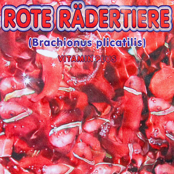 Rote Rädertierchen 100g Frostfutter