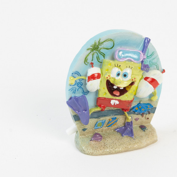 SpongeBob als Taucher - Ausströmer für Aquarien   – Ihr  Onlineshop für Aquaristik