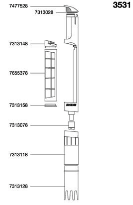 Ersatzteile Schlammsauger 3531