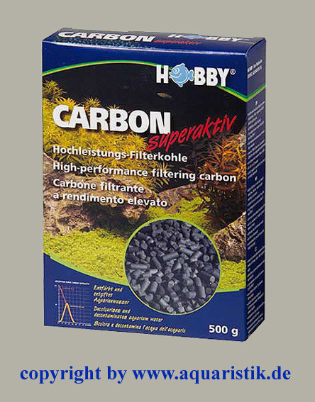 Carbon SUPER aktiv, 500 gr