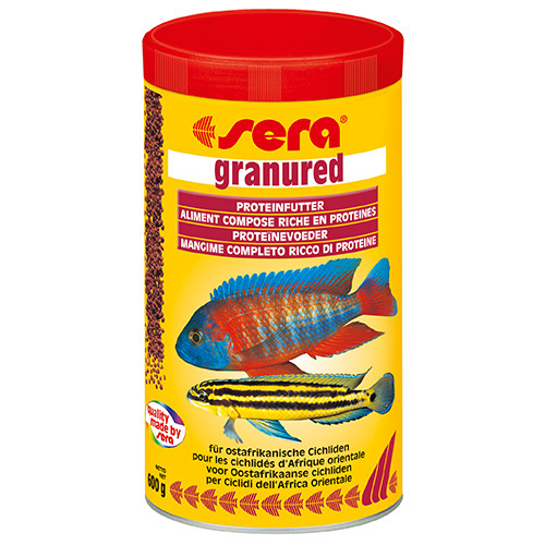 Sera Granured - Granulatfutter für Cichliden