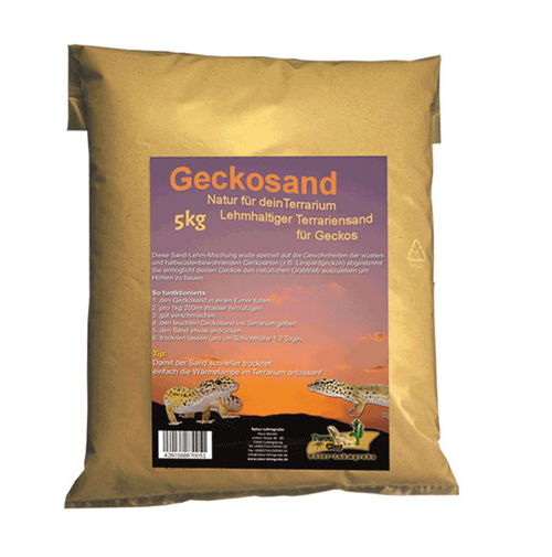 Geckosand, LehmSand Gemisch für Terrarien auf Aquaristik.de