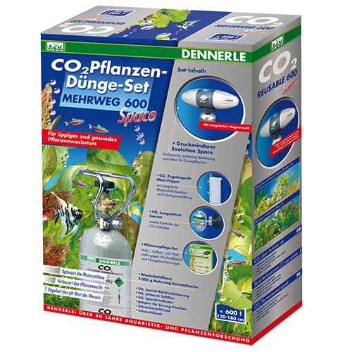 Dennerle CO2 Pflanzen-Dünge-Set Mehrweg 600 Space