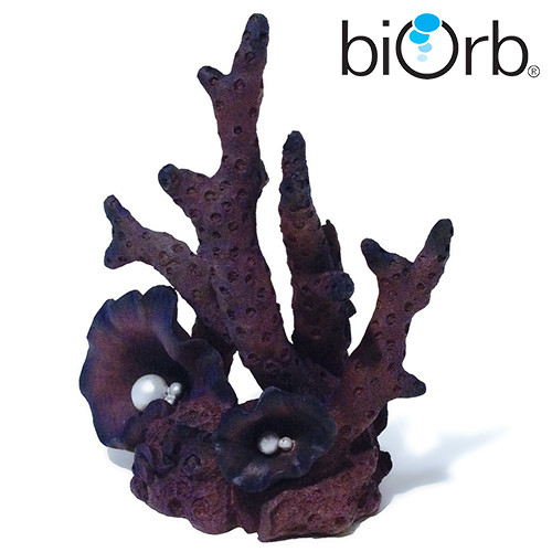 biOrb Korallen-Skulptur (mittel, violett)