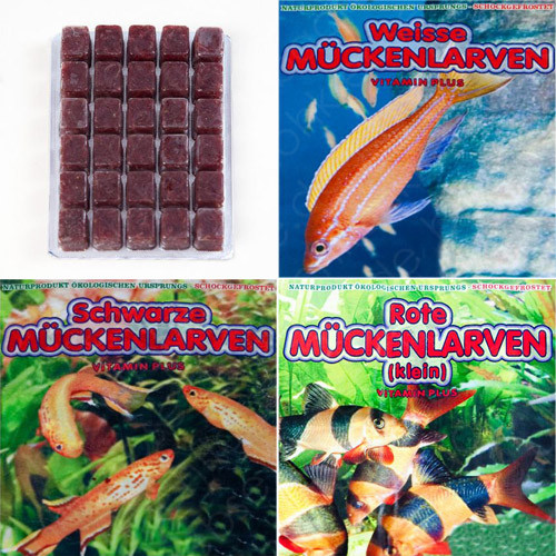 Mückenlarven Frostfutter Mix 5 kg