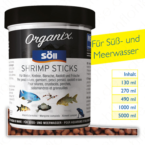 Söll Organix Shrimp Sticks MSC