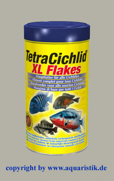 Tetra Cichlid XL Flakes 500 ml