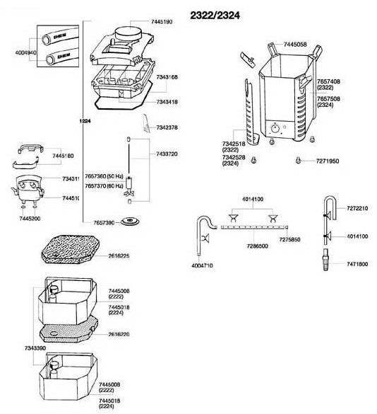 Ersatzteile Professional 2322