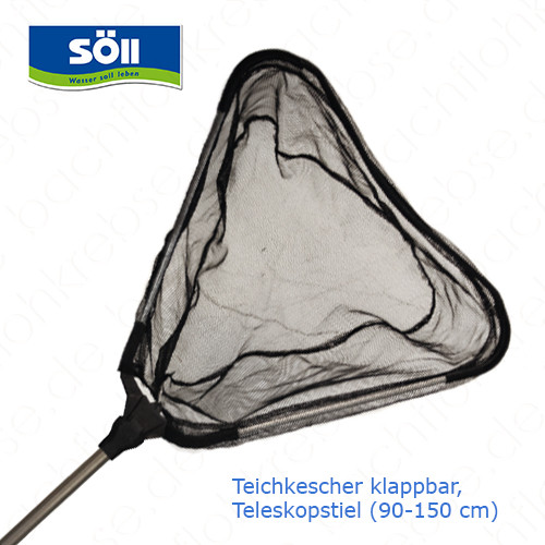 Söll Teichkescher teleskopierbar von 90 - 150 cm Länge