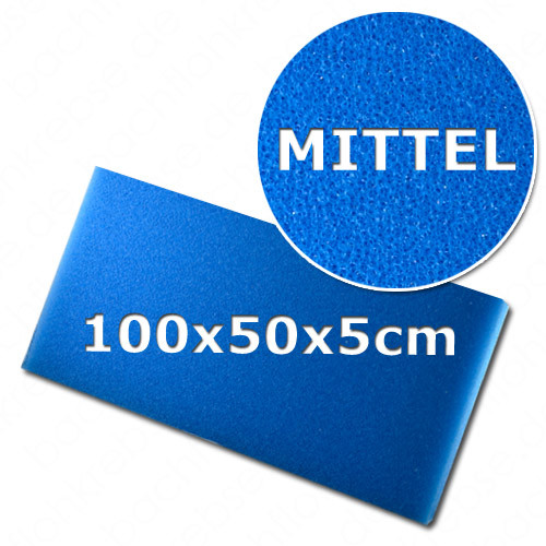 Filterplatte mittel 100x50x5cm