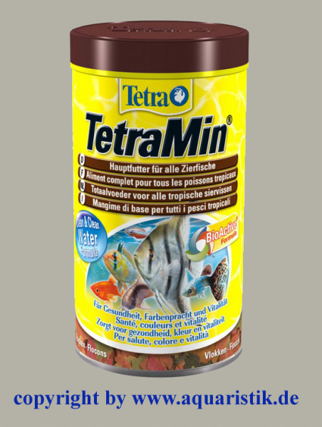 Tetra Min Normalflocken, 500 ml