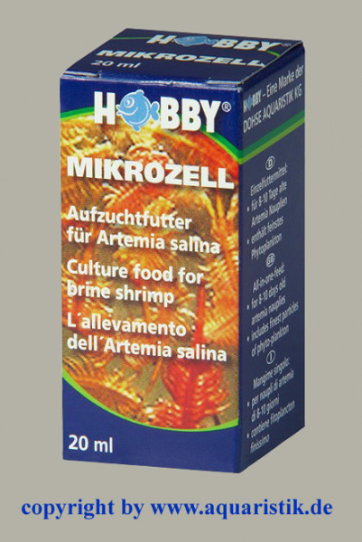 Mikrozell Artemia Futter, 20 ml