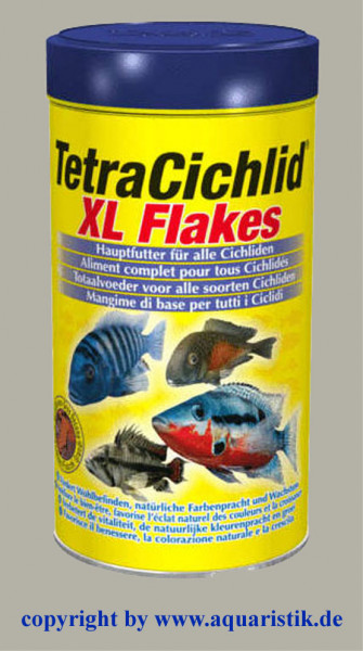 Tetra Cichlid XL Flakes 1000 ml