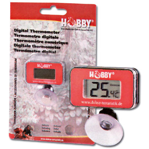 Rotes Digitales Thermometer Terra