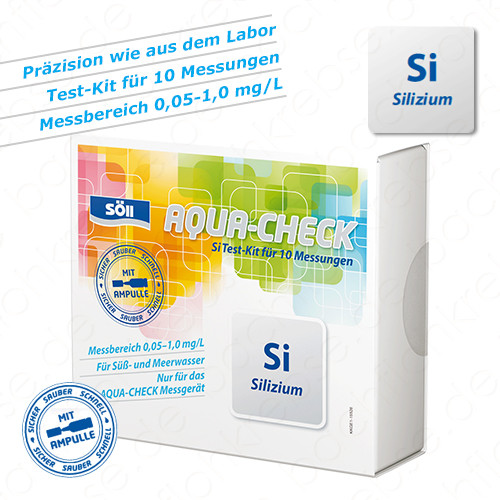 Silizium Test für Söll Aqua-Check Photometer 10 Tests