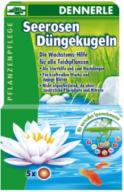 Seerosen Düngekugeln Teich/Seerosen Dennerle/Teich Der