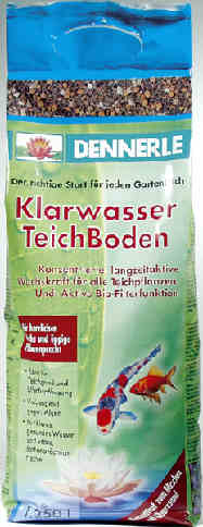 Klarwasser/TeichBoden 7,5 Liter Teich/Klarwasser Dennerle/Teich