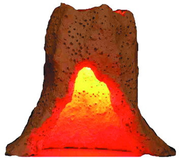 Leuchtvulkan groß
