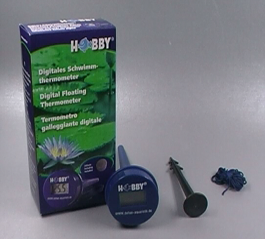 Digitales Schwimmthermometer Teichthermometer Zubehör Teich Der
