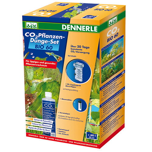 Dennerle C02-Pflanzen-Dünge-Komplett-Set Bio 60