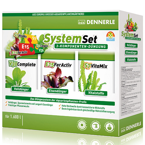 Dennerle Perfect Plant System - Pflanzendünge Set für 800 L