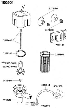 Ersatzteile Powerhead 1005