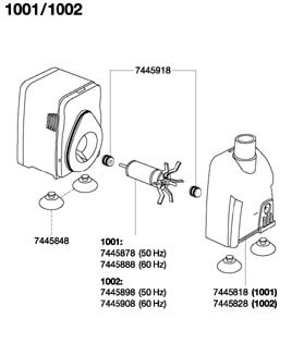 Ersatzteile Compactpumpe 1002