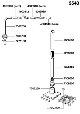 Ersatzteile Bodenfilter 3540