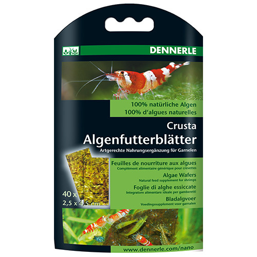 Dennerle Nano Algenfutterblätter - 40 Stück