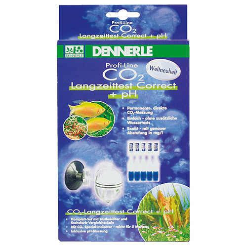 Dennerle Profi-Line CO2 Langzeittest Correct + pH