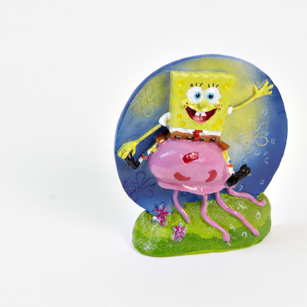 SpongeBob als Taucher - Ausströmer für Aquarien - Aquaristik, Koi und  Teich, Terraristik Shop 