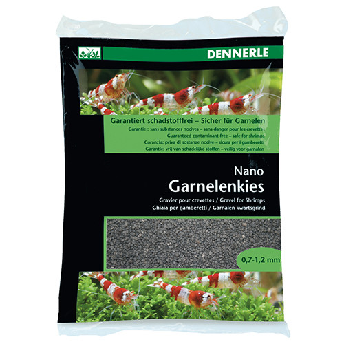 Dennerle Nano Garnelenkies Sulawesi schwarz 2 kg