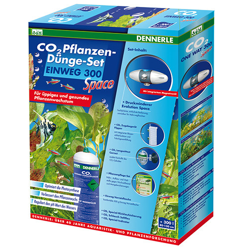 Dennerle CO2 Pflanzen-Dünge-Set Einweg 300 Space