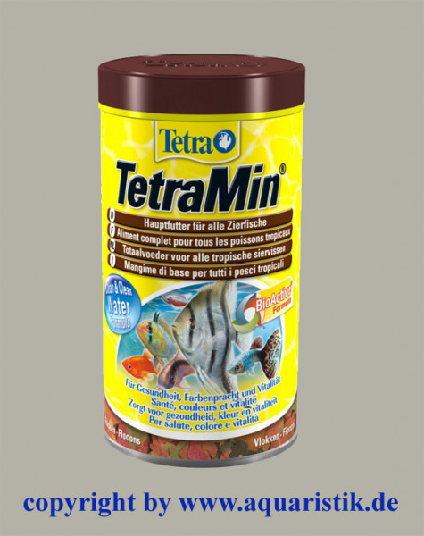 Tetra Min Normalflocken, 250 ml