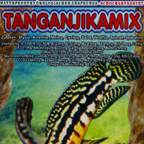 Tanganjikamix 100 gr. Frostfutter für Barsche