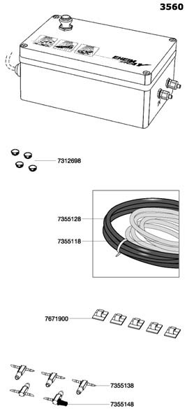 Ersatzteile Spray 3560